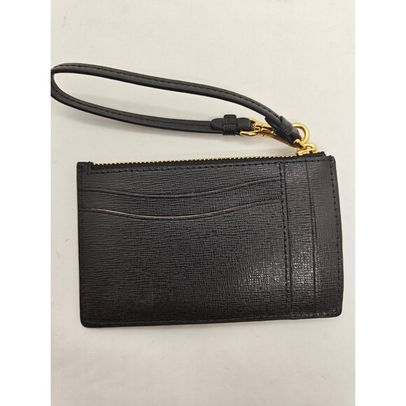 Kate Spade NY Morgan saffiano leather women's cardcase carholder wallet -BLACK - Picture 10 of 11